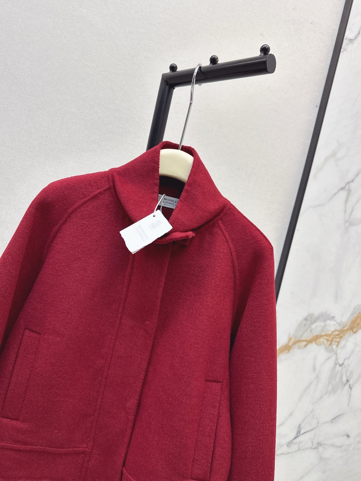 Brune NEW Double-faced wool coat