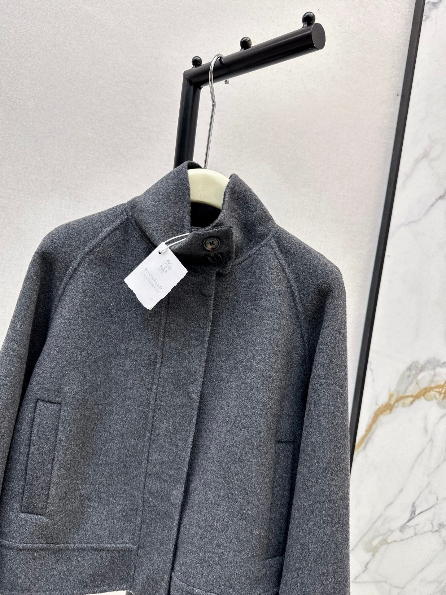 Brune NEW Double-faced wool coat