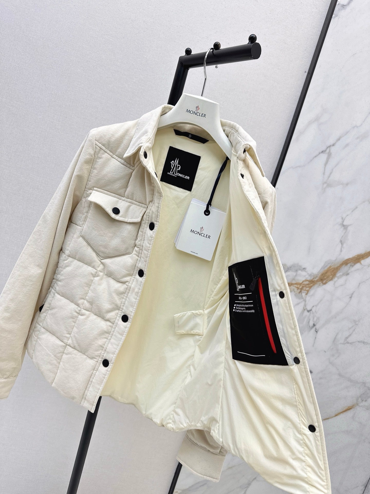 Monc NEW shirt-style down jacket