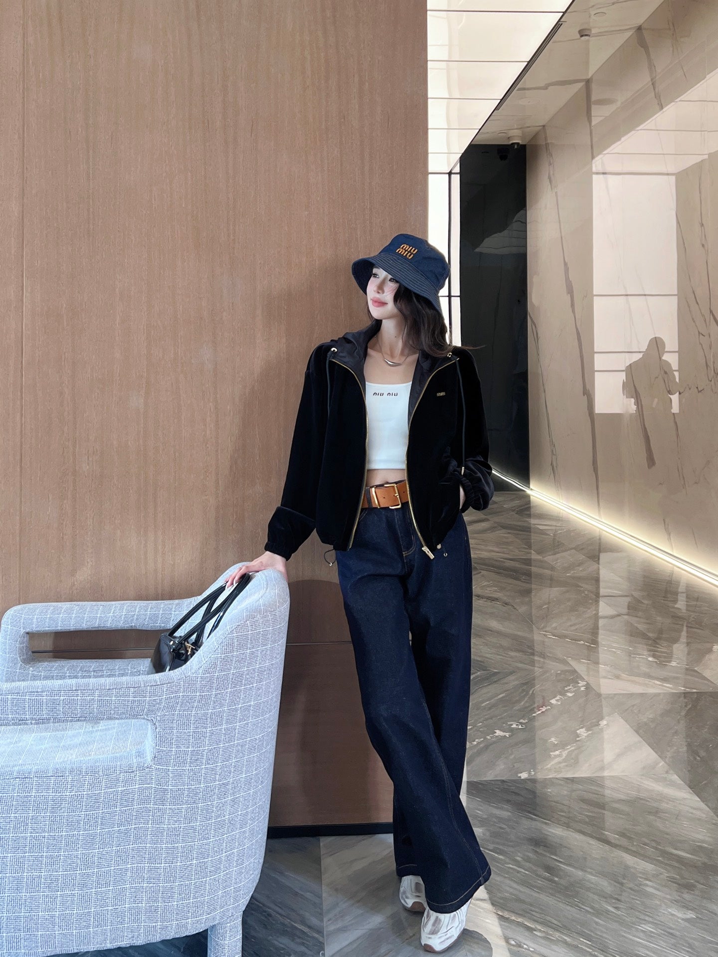 Miu NEW velvet jacket