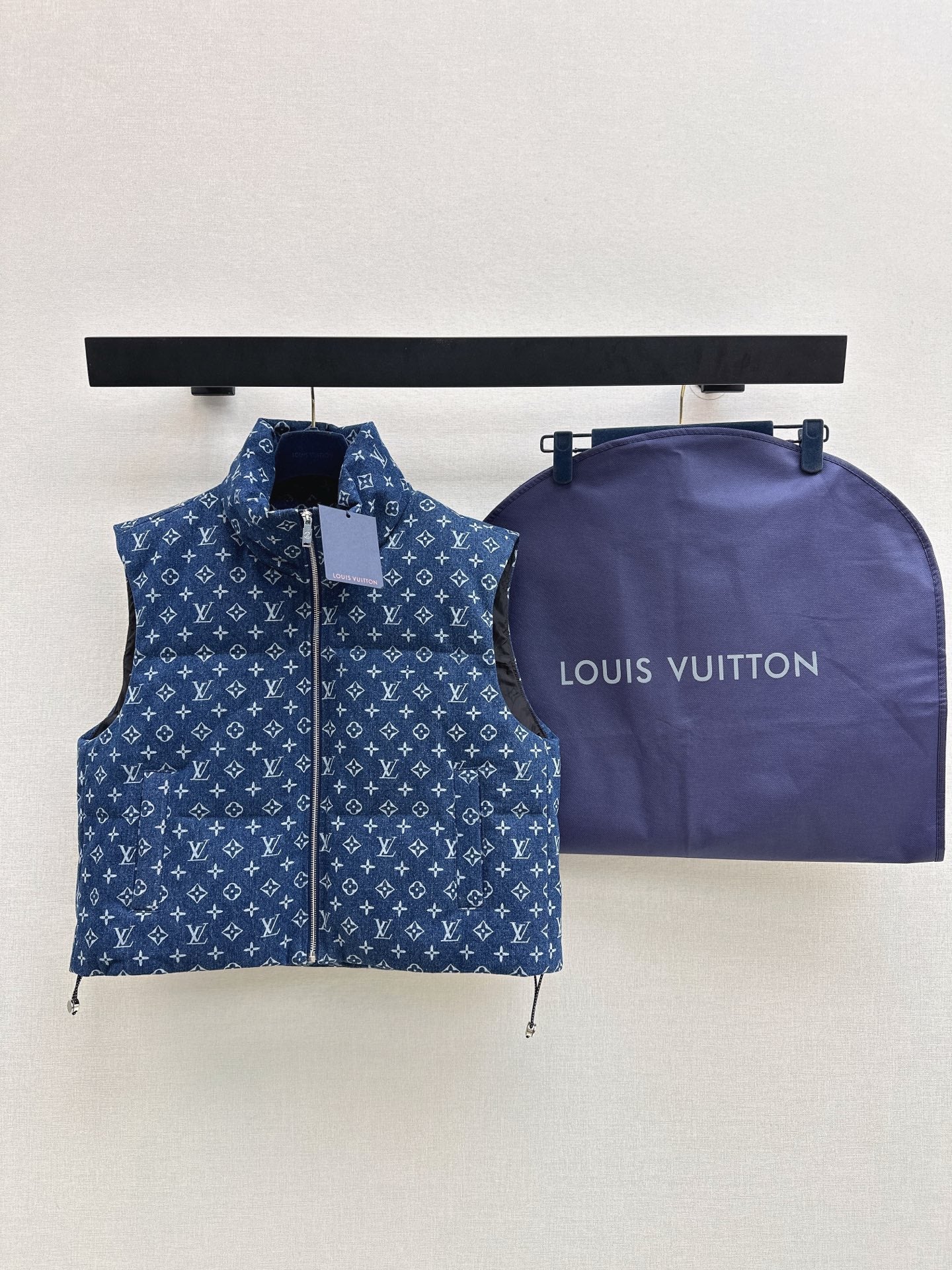 Louis NEW Denim down vest