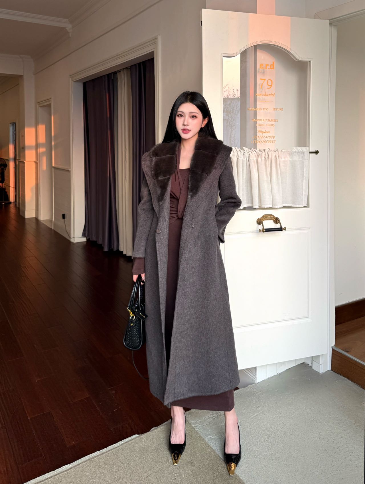 Loro NEW camel hair coat