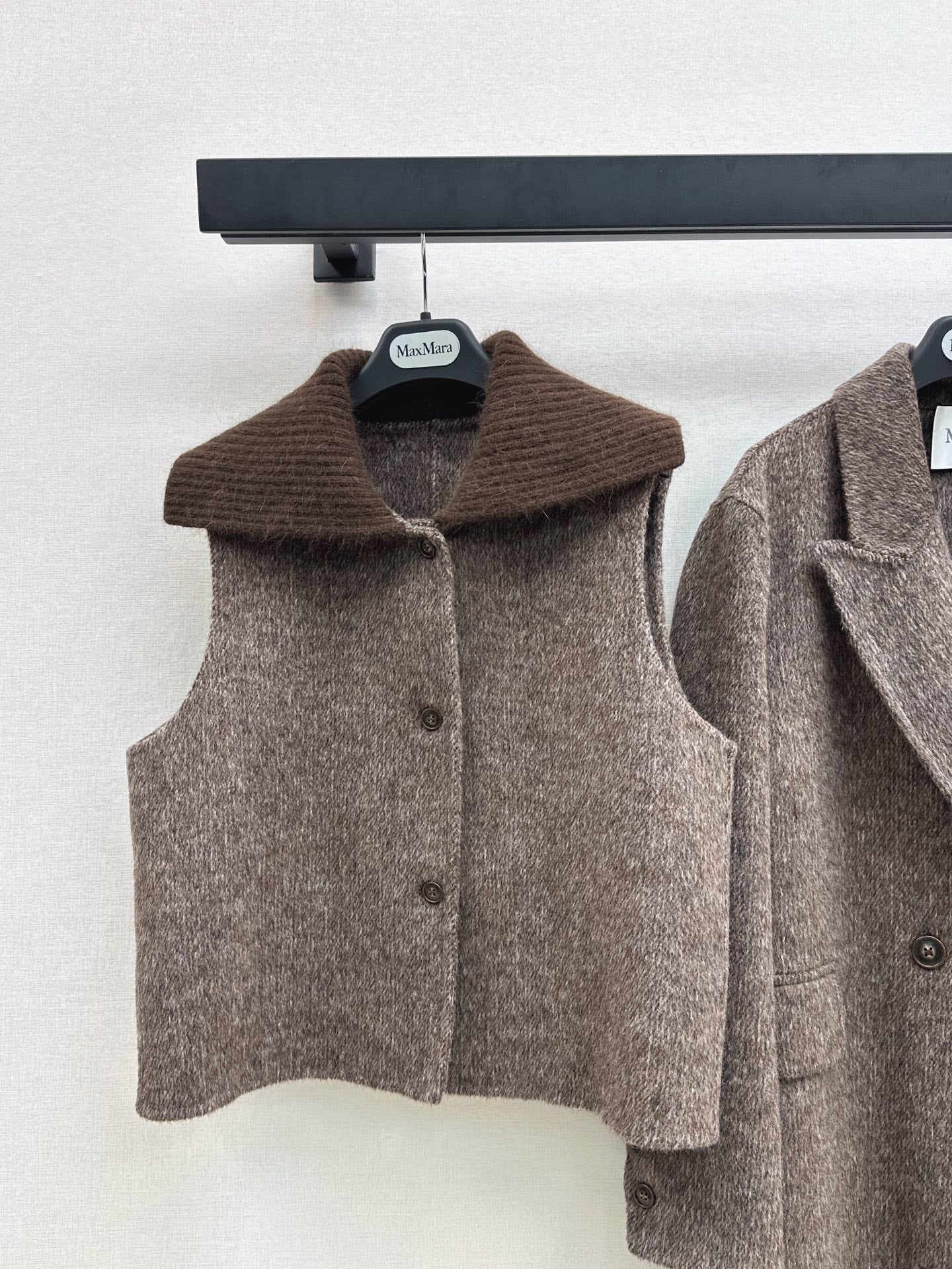 Max NEW Wool coat and vest set