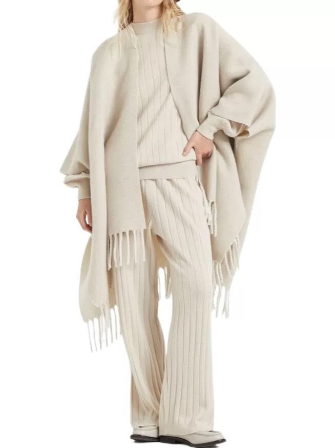 Brune NEW wool shawl