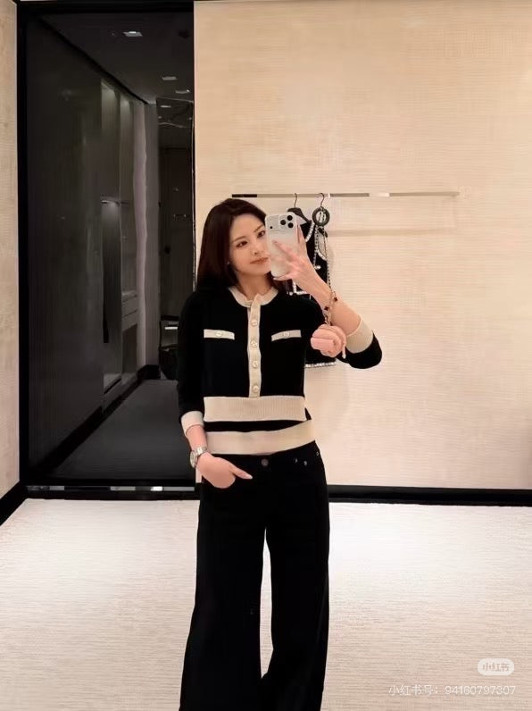 Chan NEW Colorblock cardigan