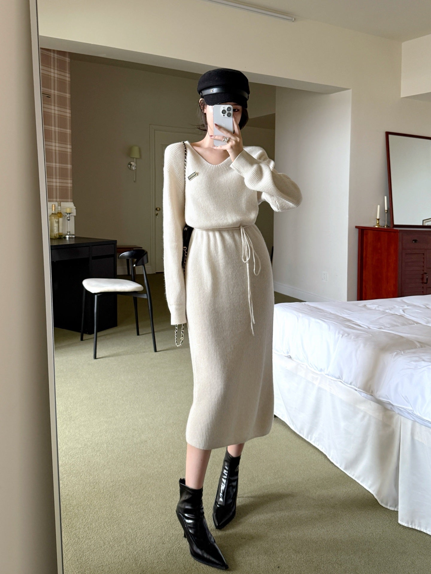 Miu NEW Wool base dress