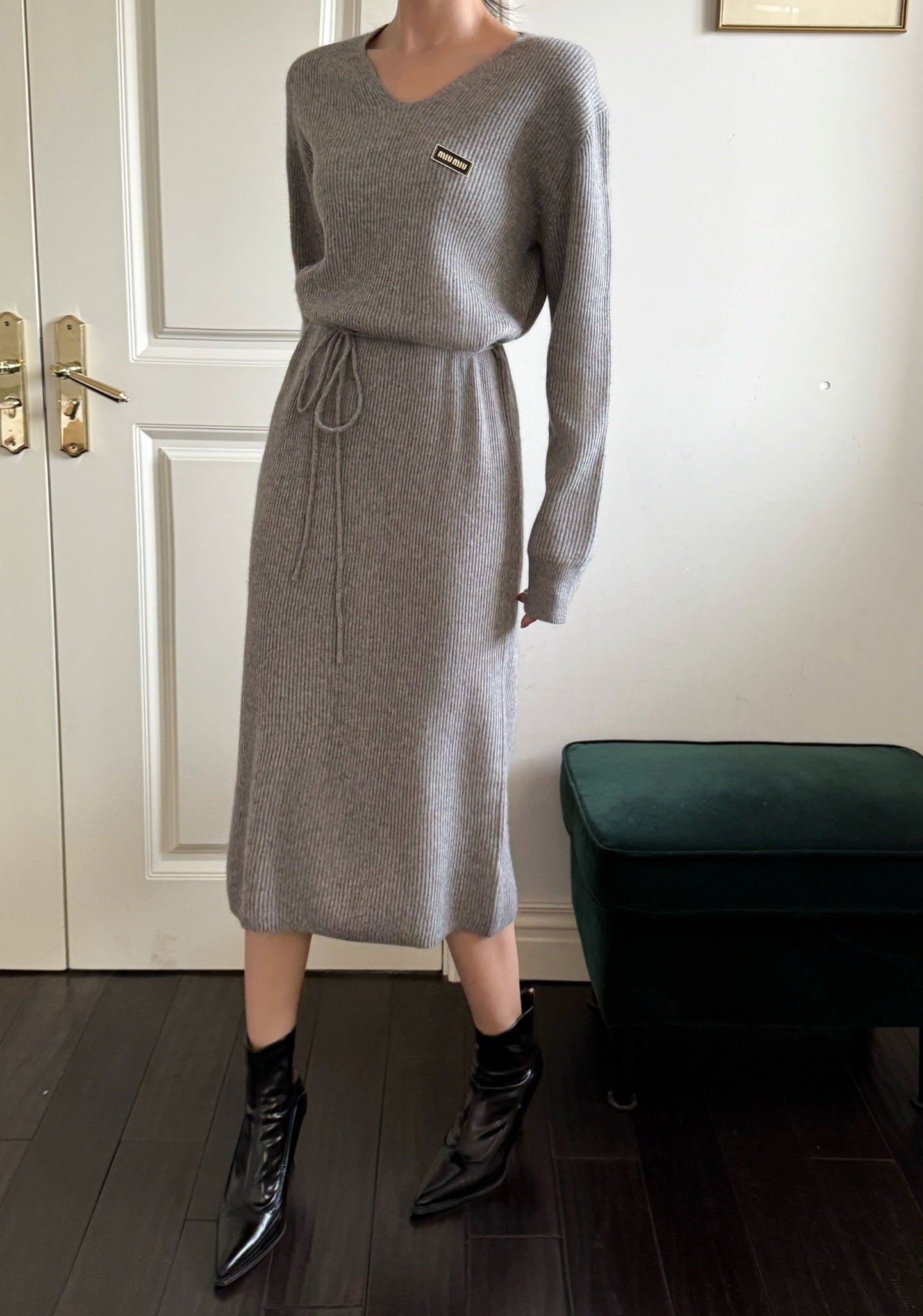 Miu NEW Wool base dress