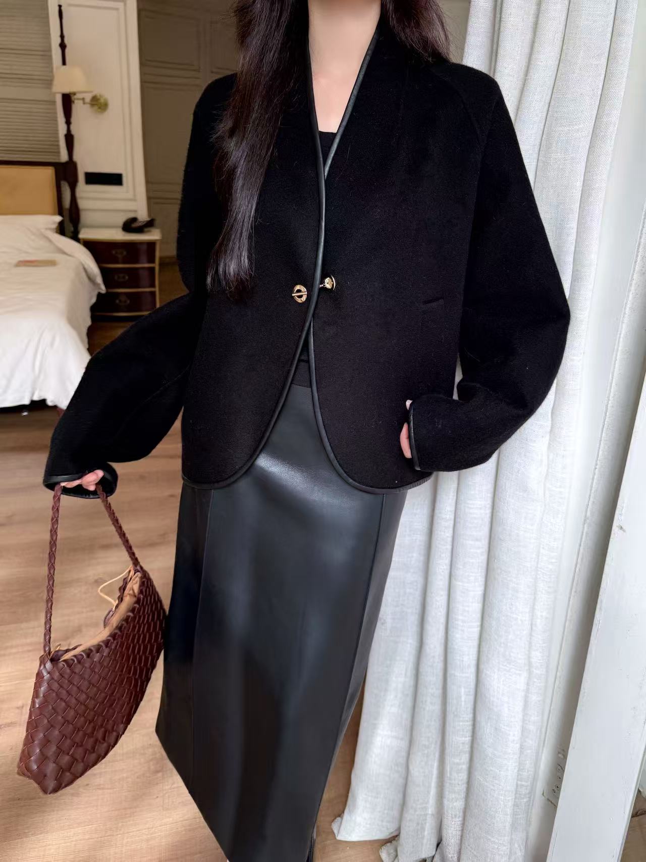 Louis NEW Woolen cape coat