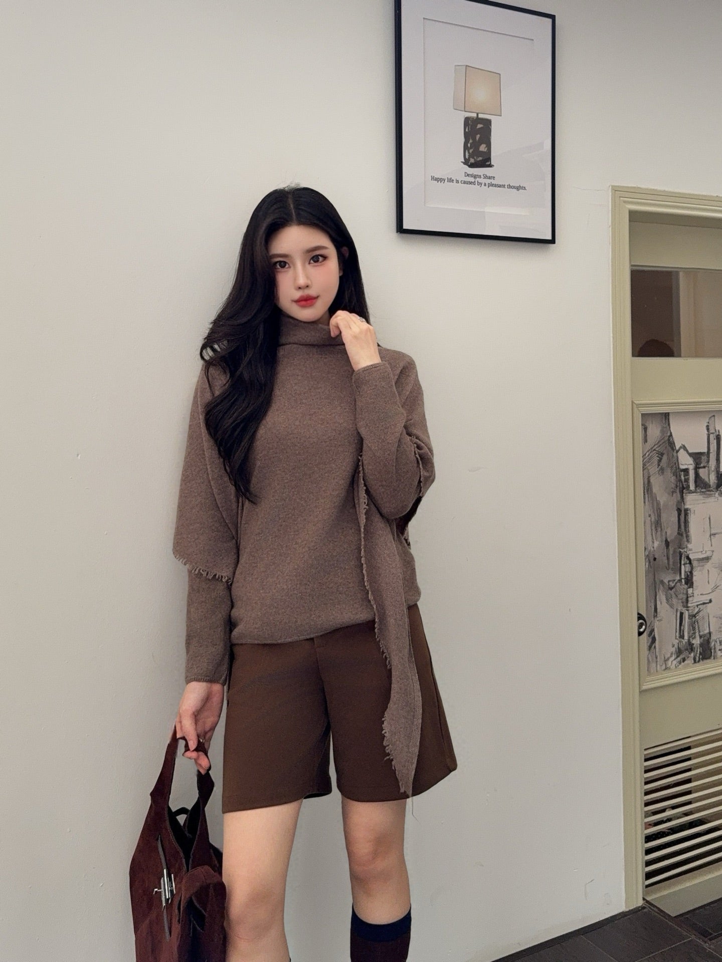 Loro NEW Cashmere sweater and shawl set