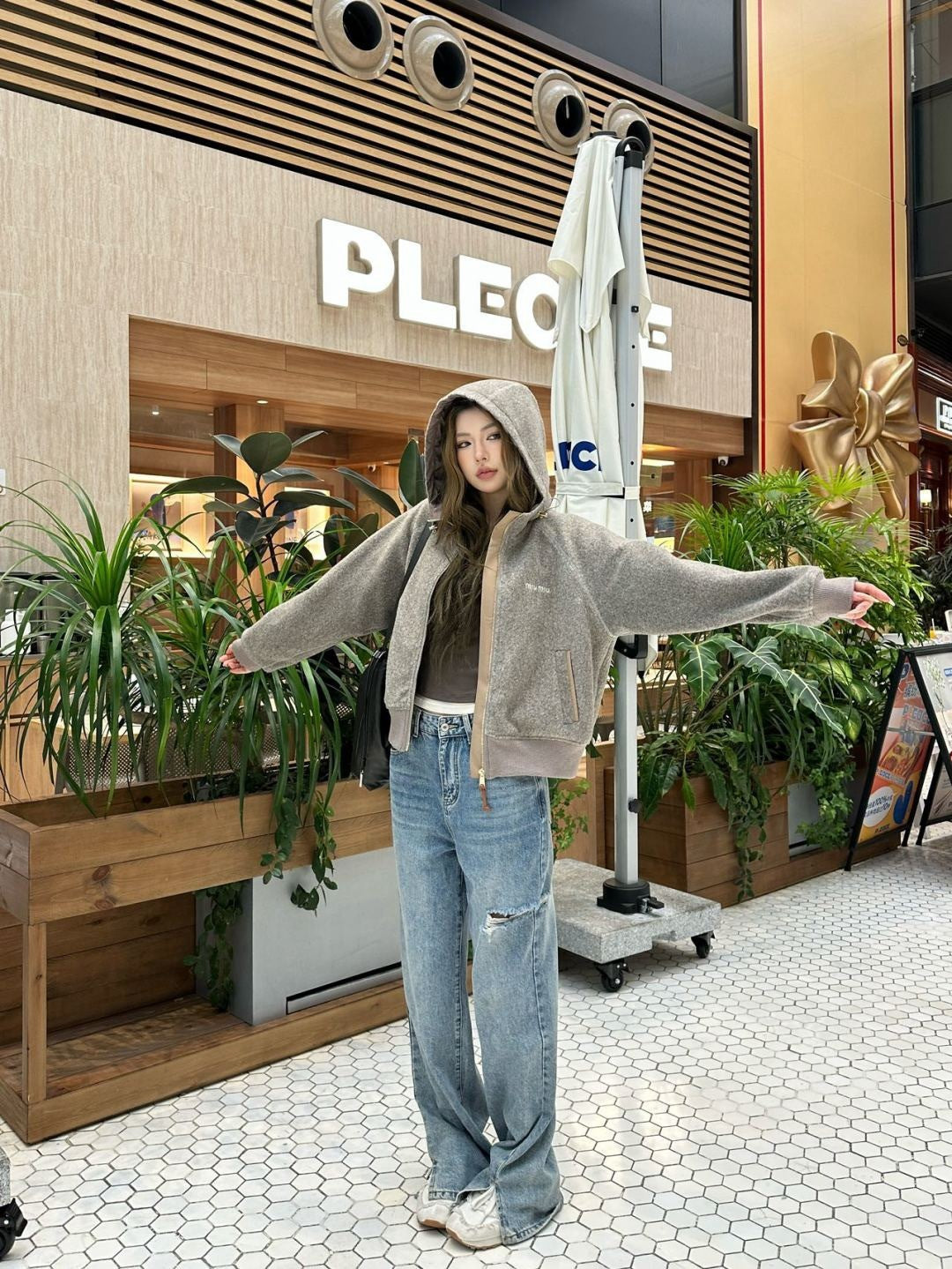 Miu NEW Hooded jacket