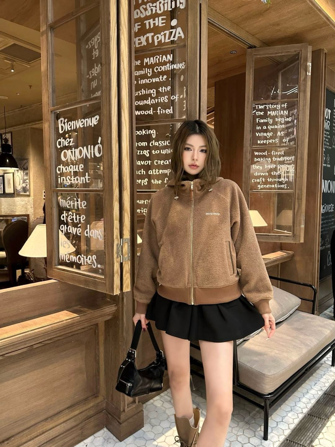 Miu NEW Hooded jacket