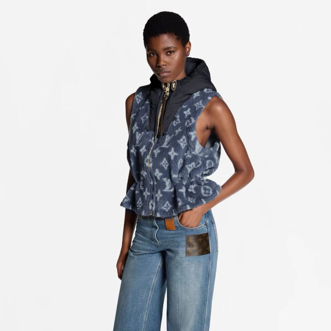 Louis NEW Plush hooded vest