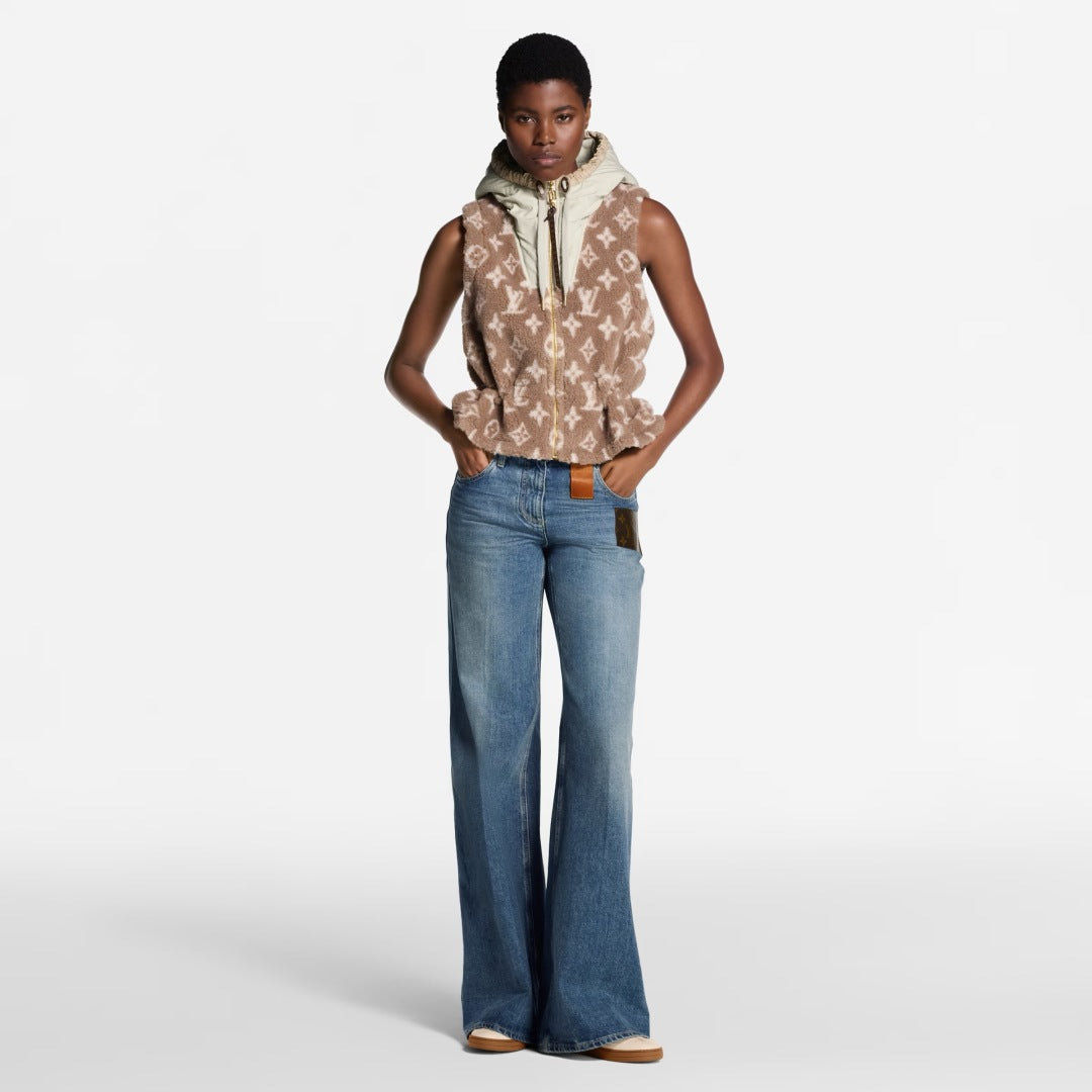 Louis NEW Plush hooded vest