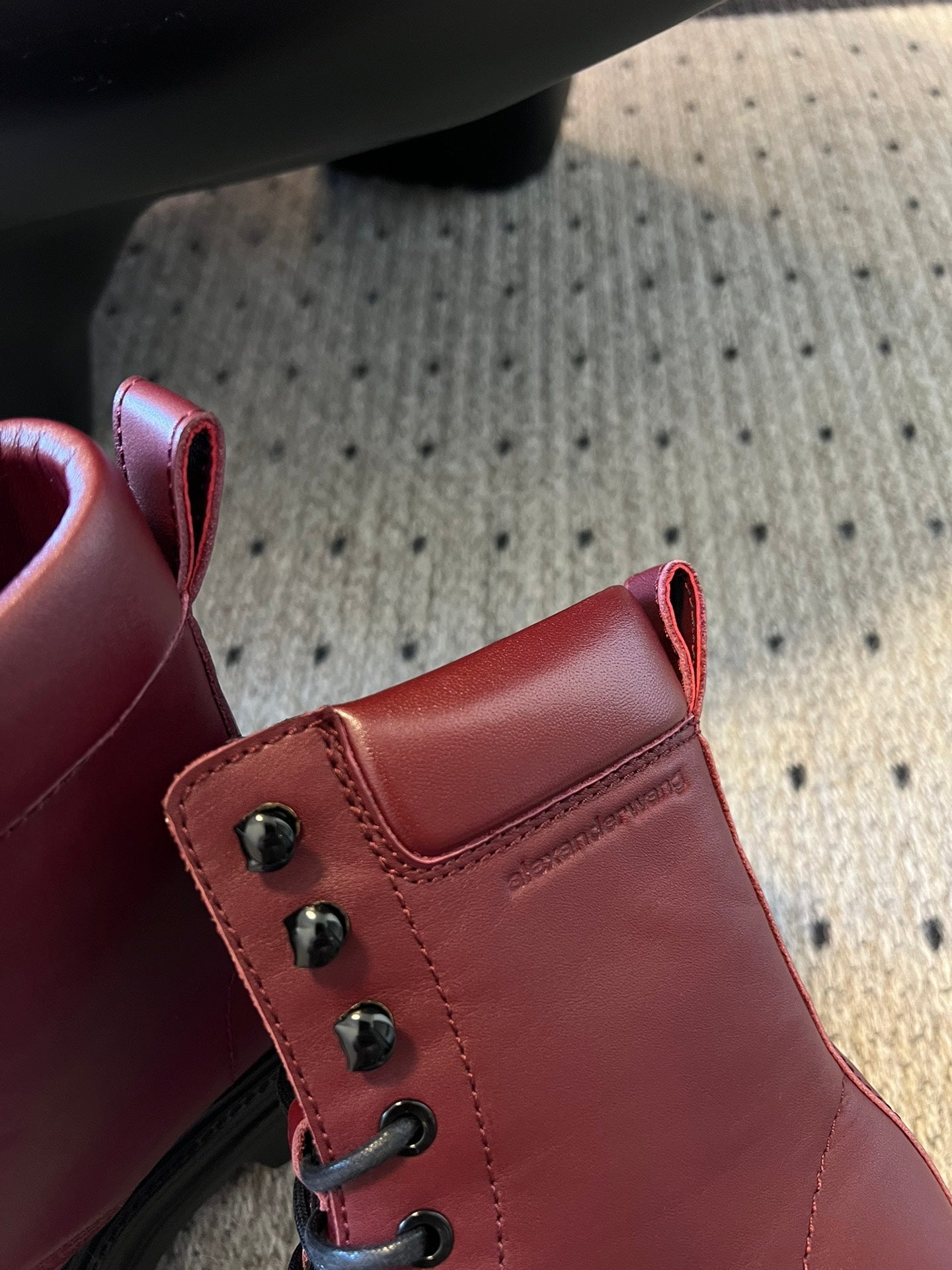 Alex 25fw combat boots