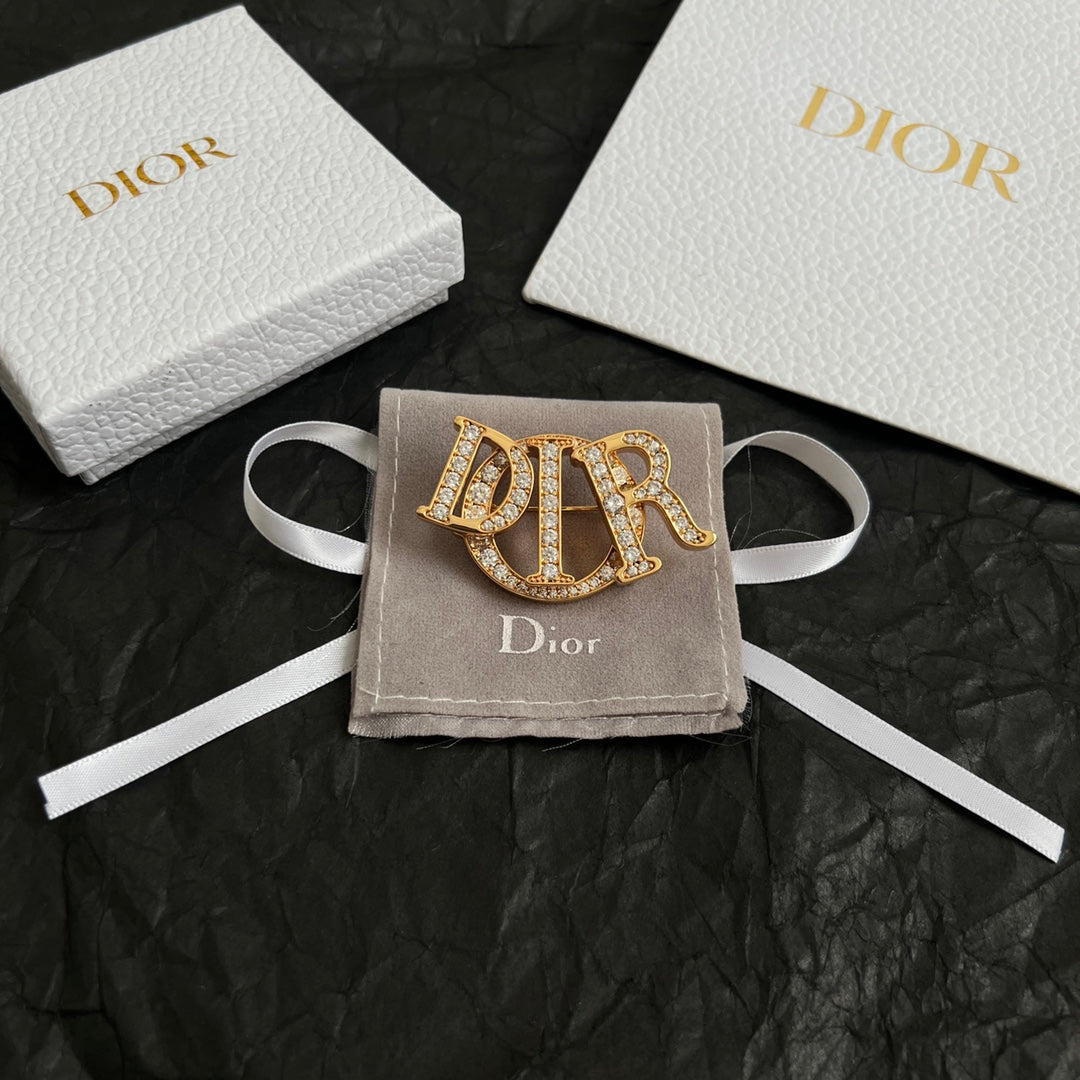 CD New Alphabet brooch