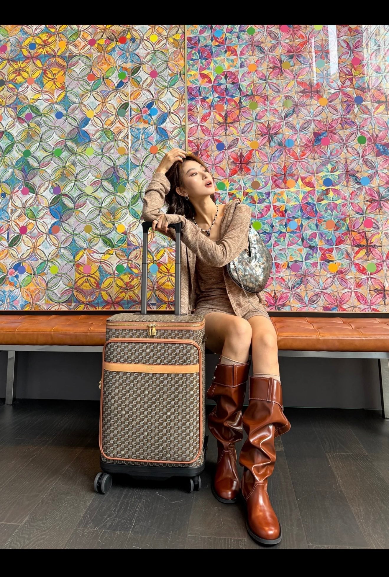 Lost 25fw slouch boots