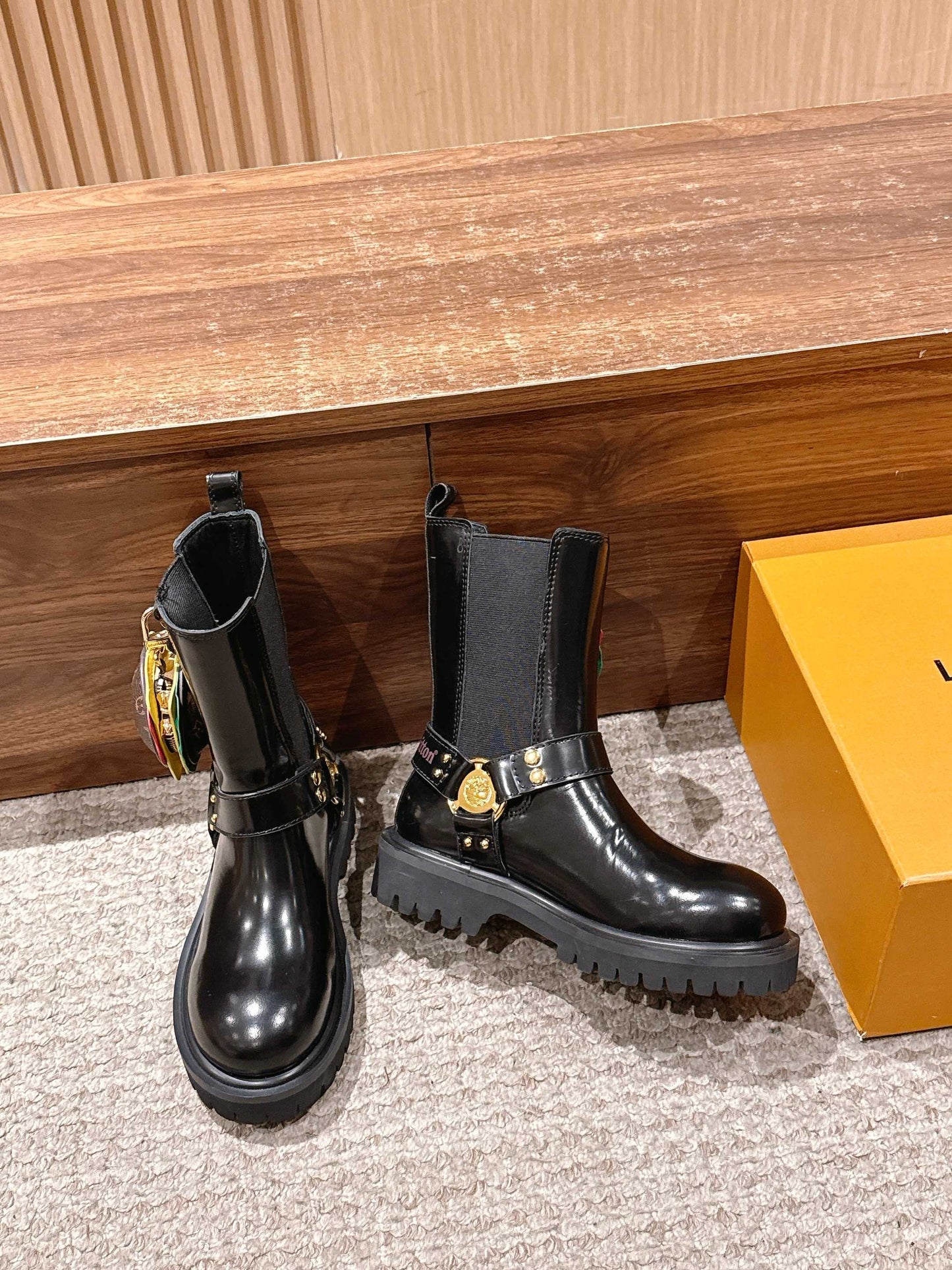 Loui 25fw biker boots