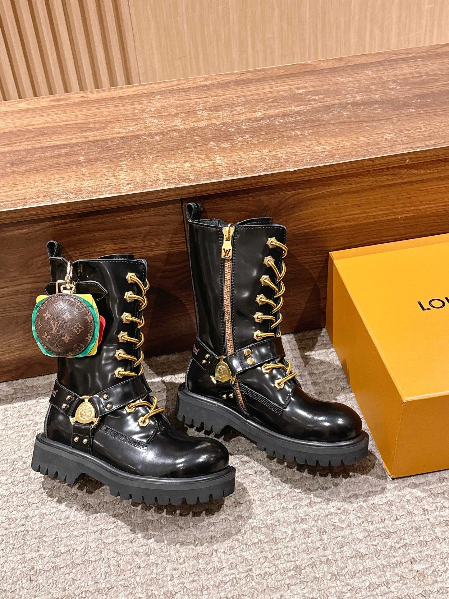 Loui 25fw biker boots