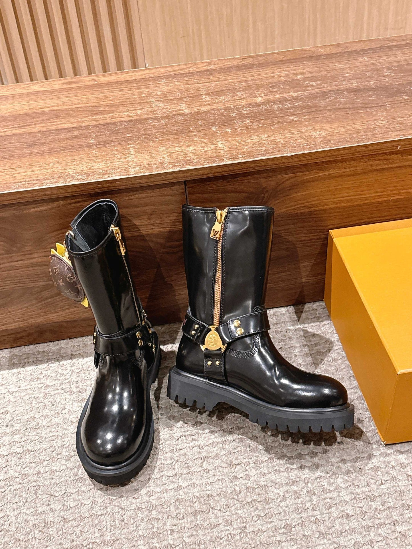 Loui 25fw biker boots