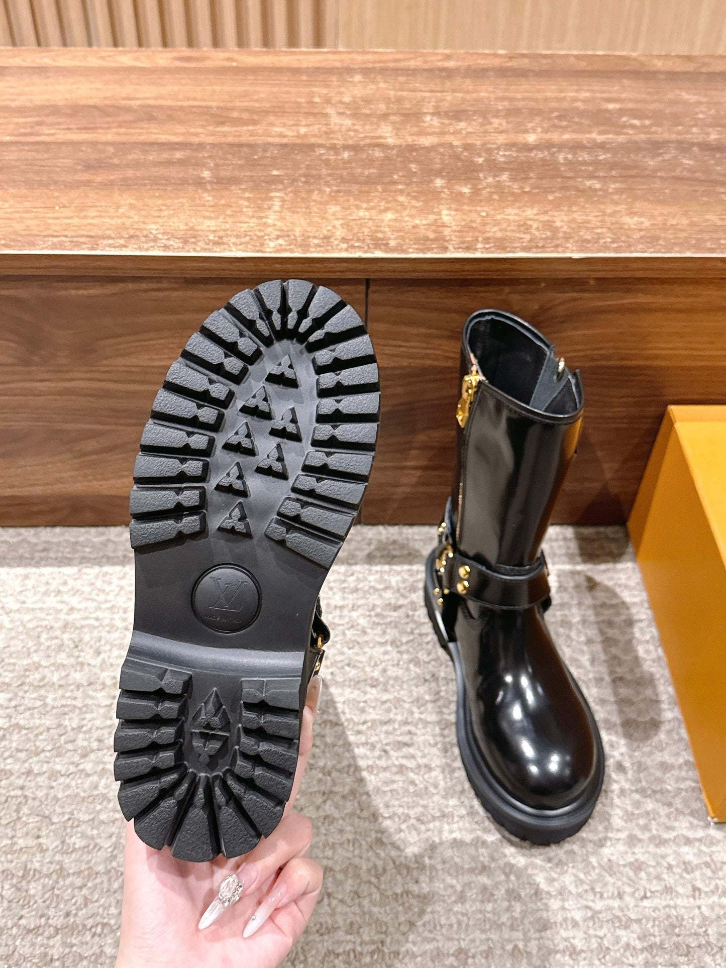 Loui 25fw biker boots