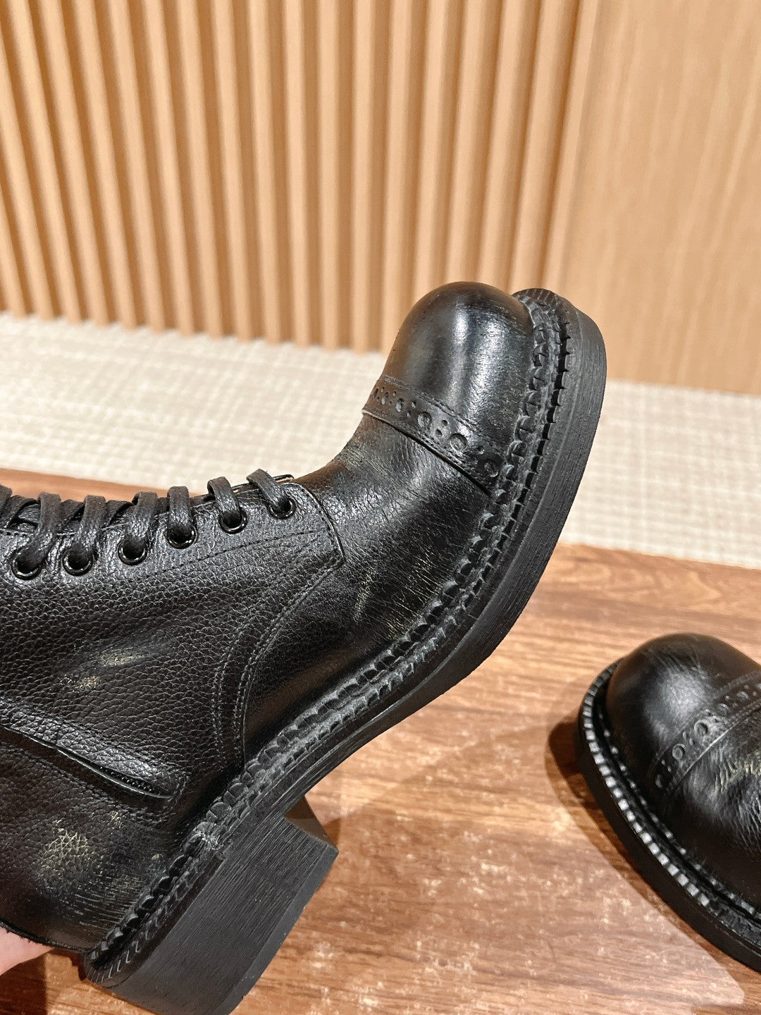 Miu 25fw combat boots