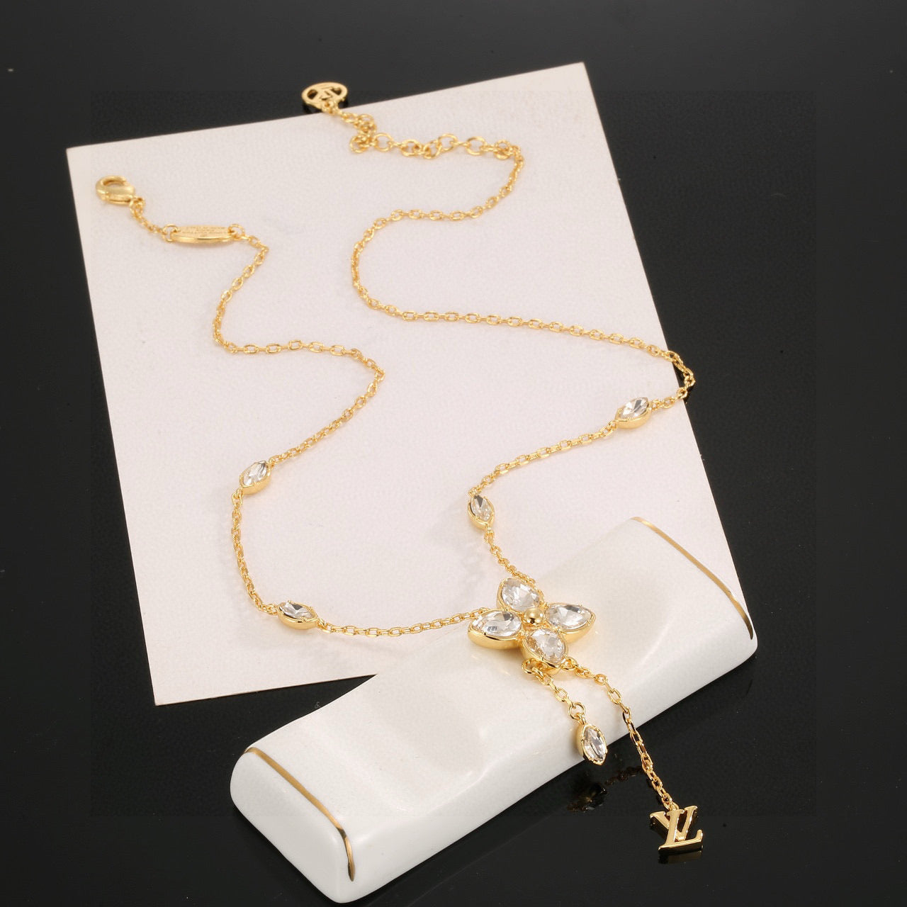 Louis New Alphabet Necklace