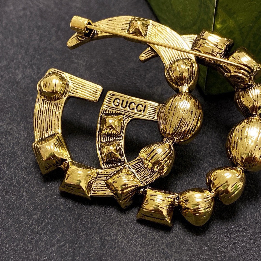 Guc New Colorful diamond brooch