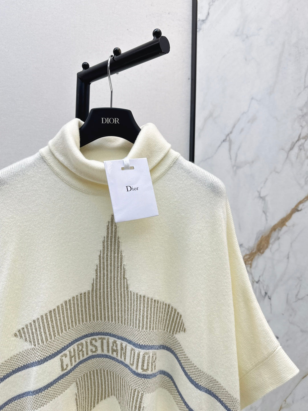 CD NEW Knitted Cape Sweater