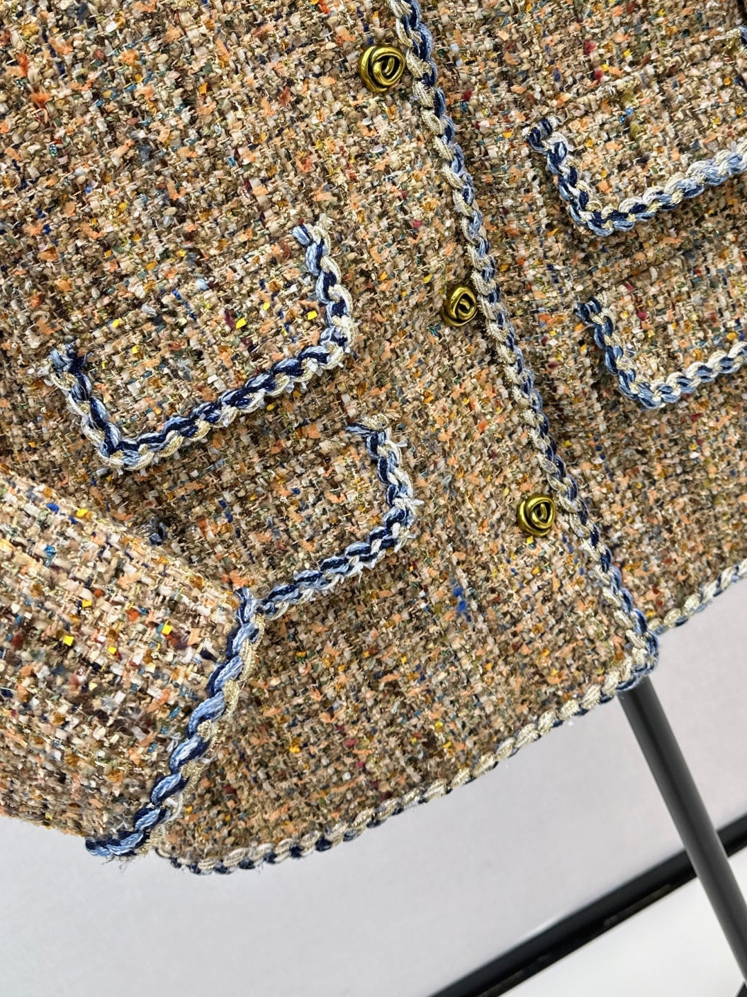 Chan NEW Woven goose down jacket