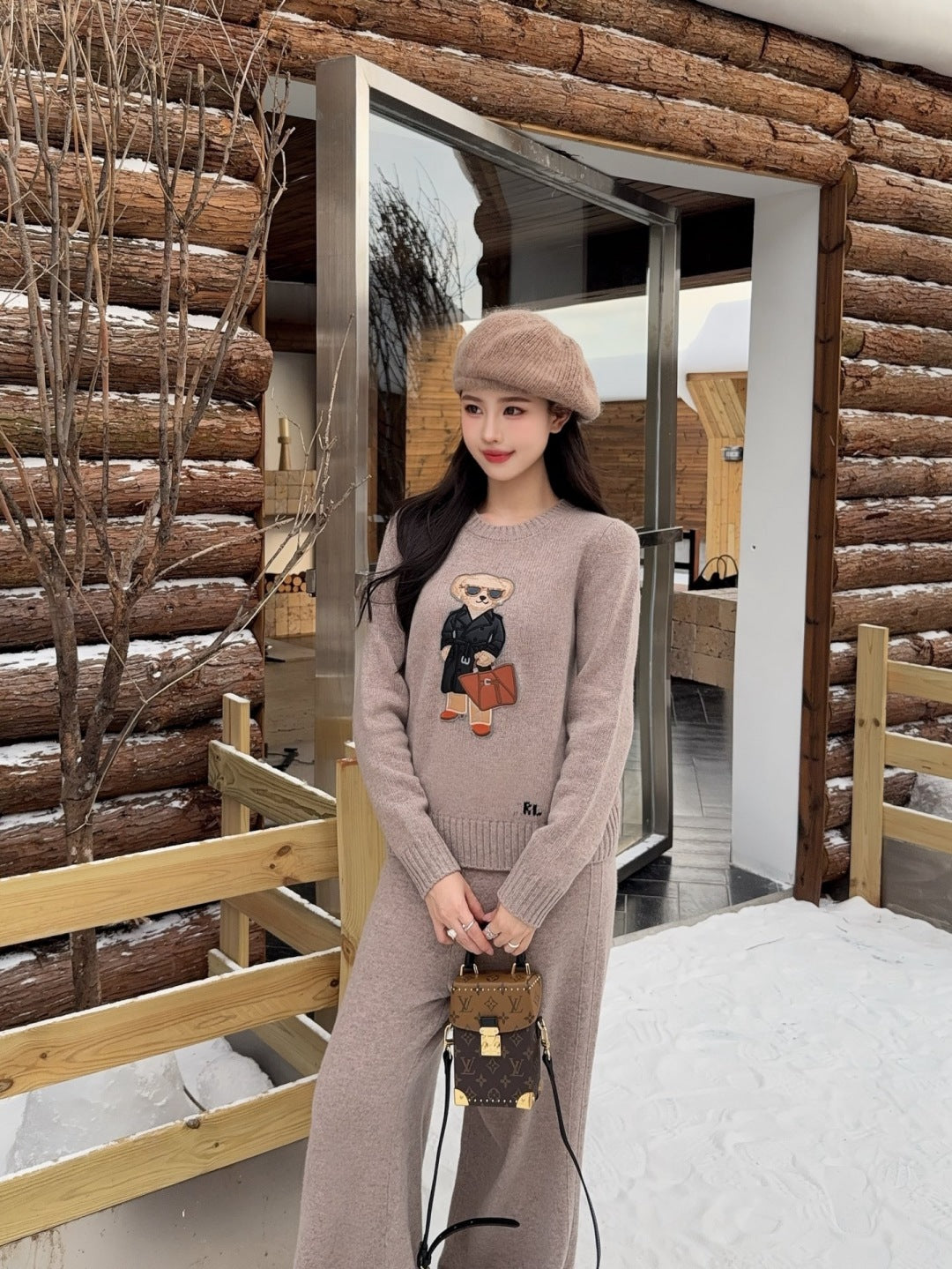 Ral NEW Sweater and straight-leg pants set