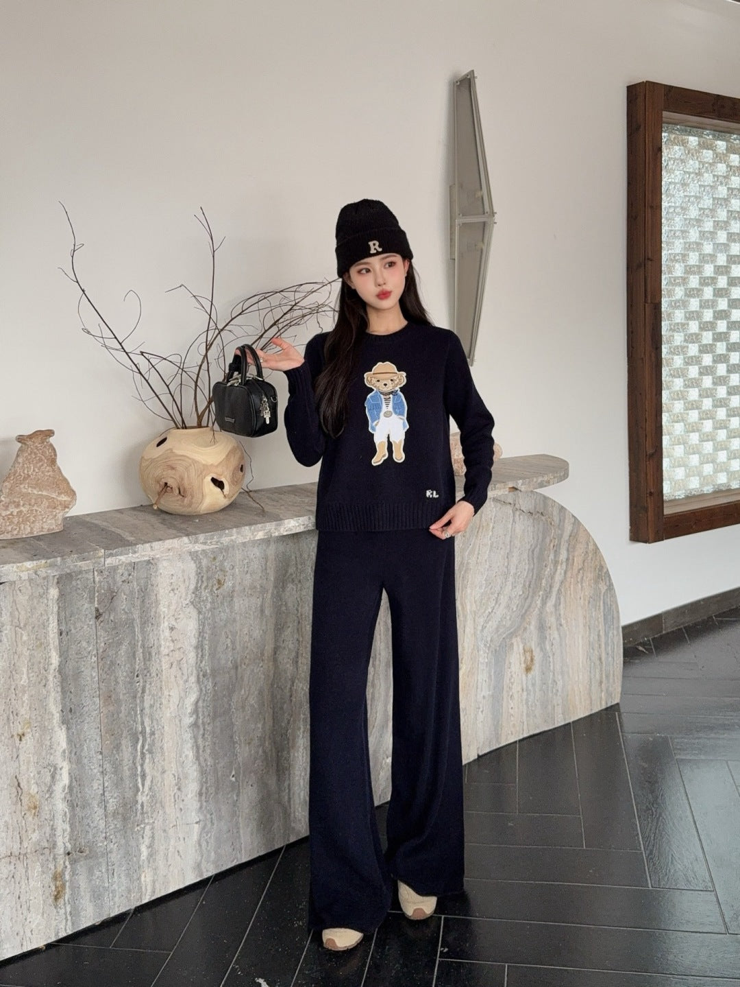 Ral NEW Sweater and straight-leg pants set