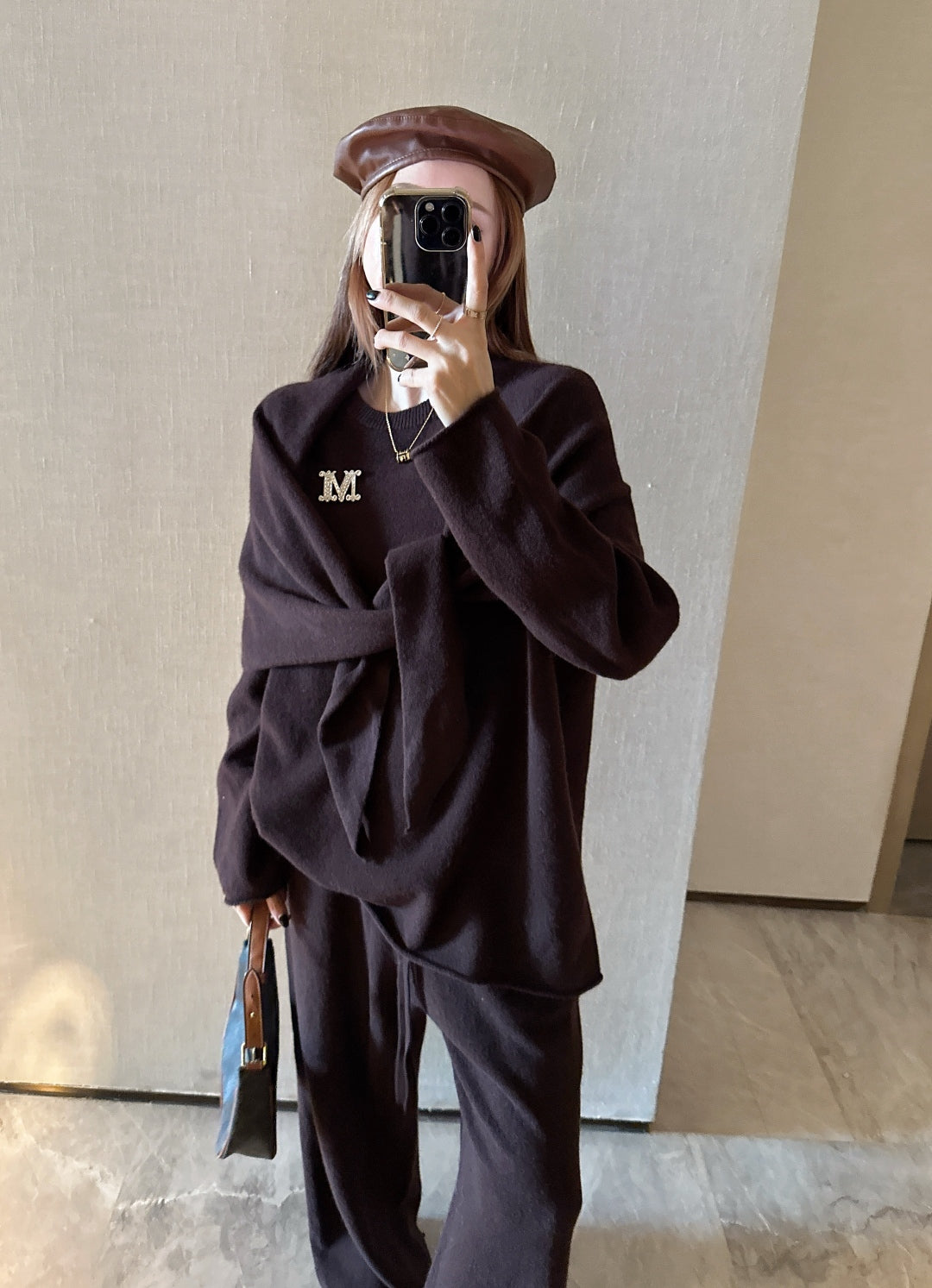 Max NEW Wool three-piece set