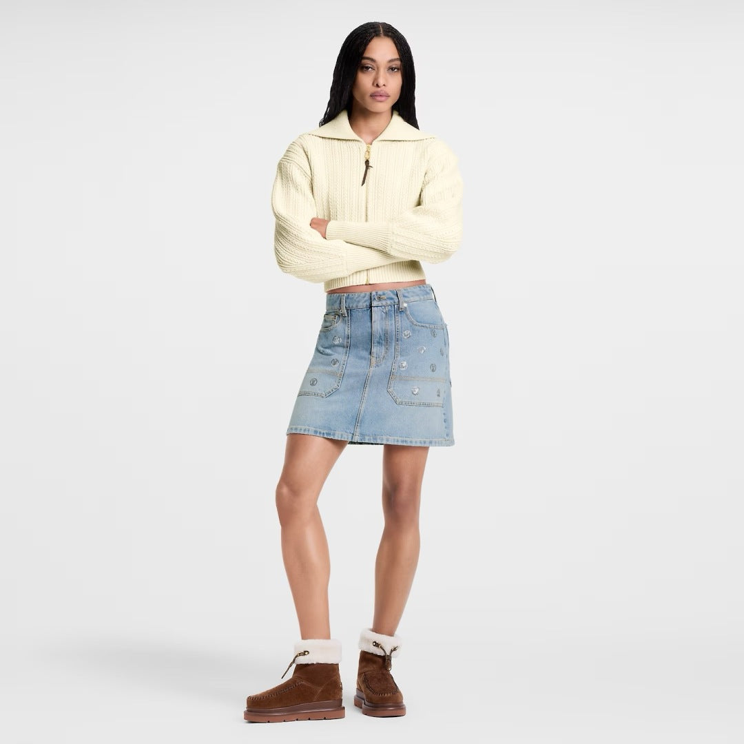 Louis NEW denim skirt