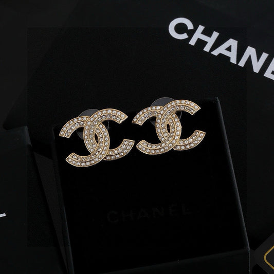 Chan New Double C earrings