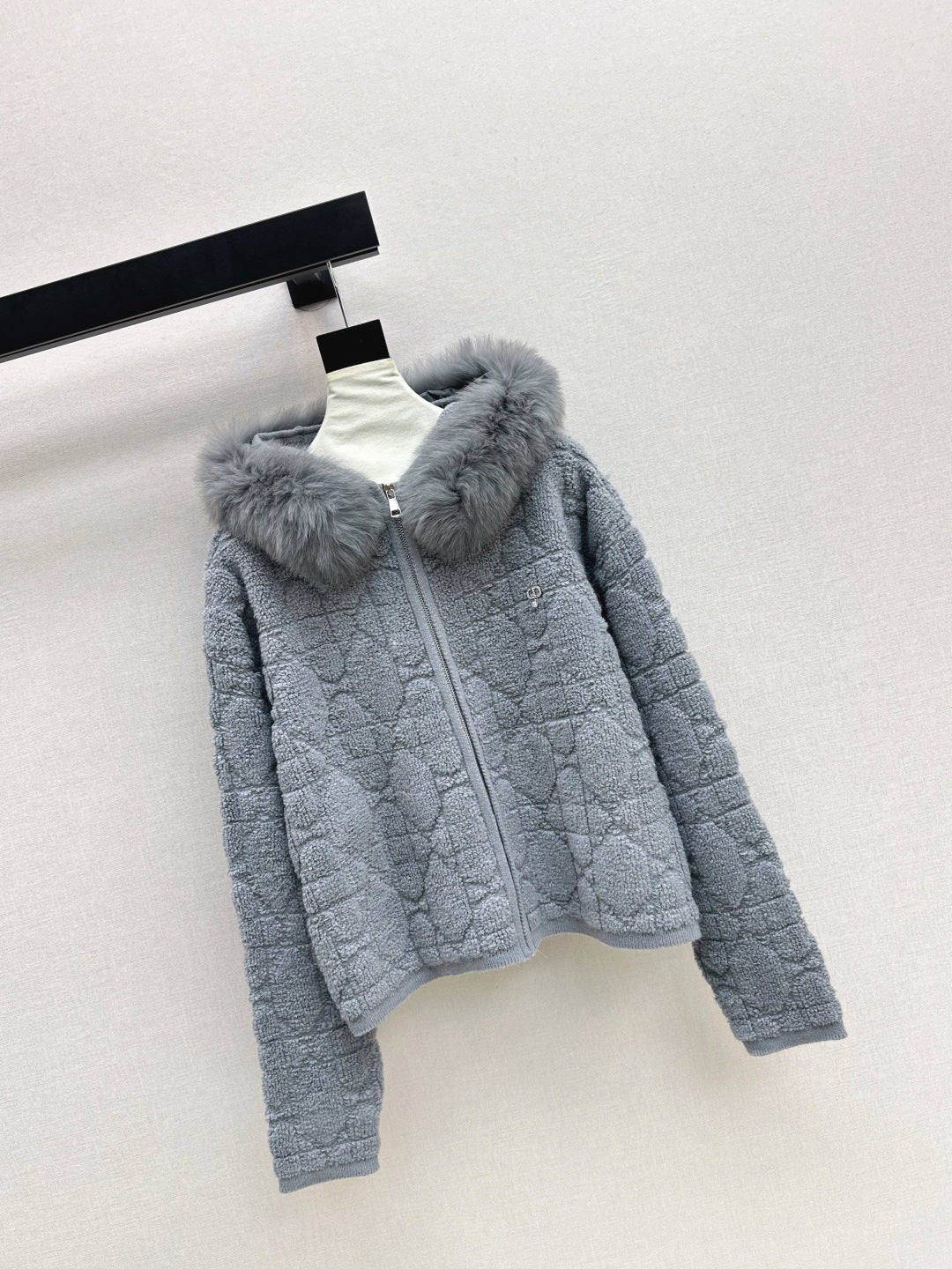 CD NEW fur collar jacket