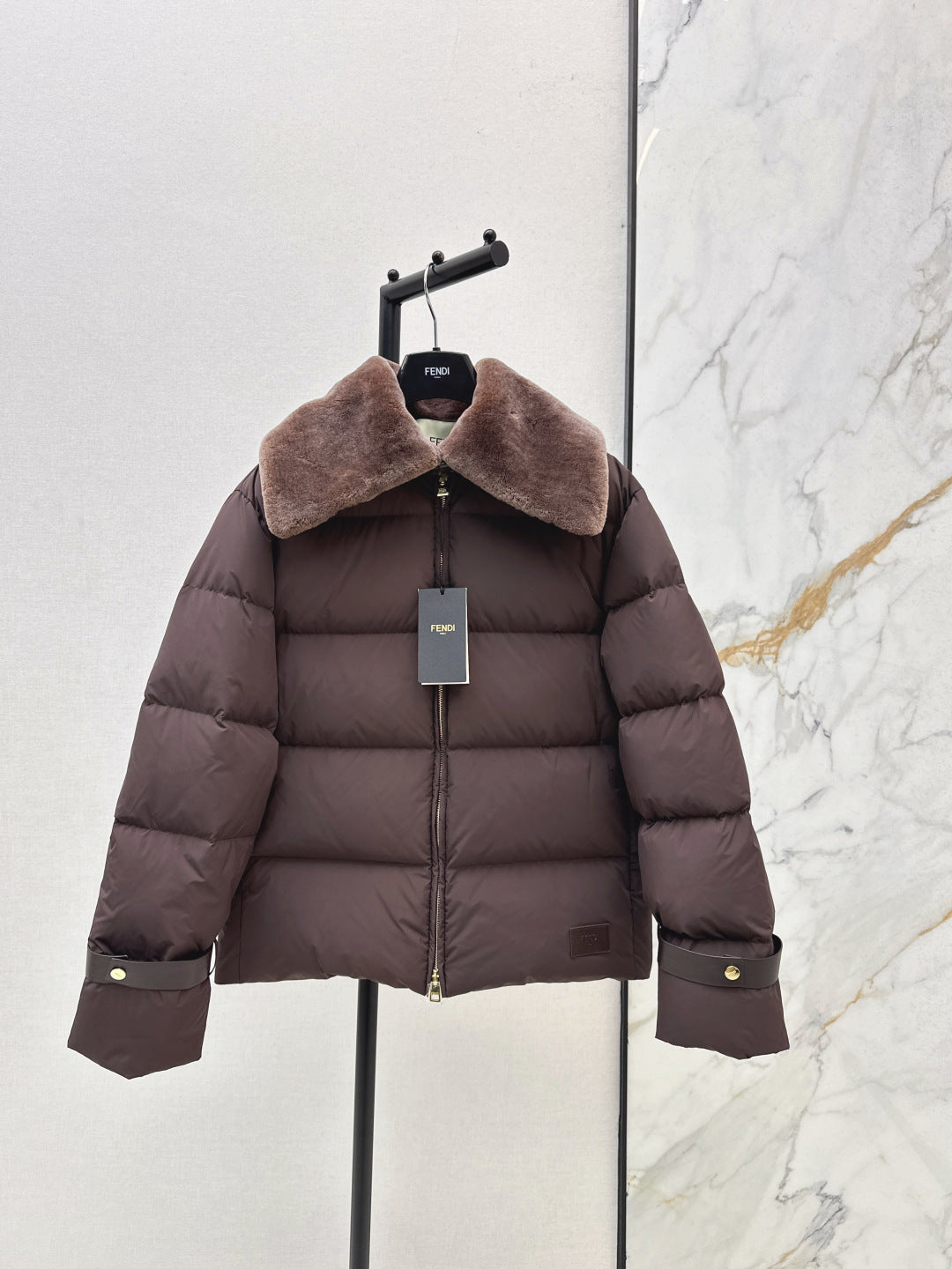 Fend NEW Fur and down jacket