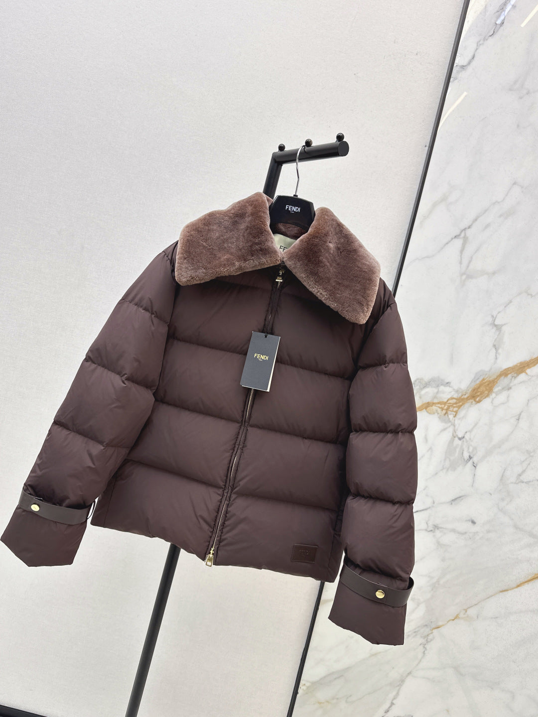 Fend NEW Fur and down jacket