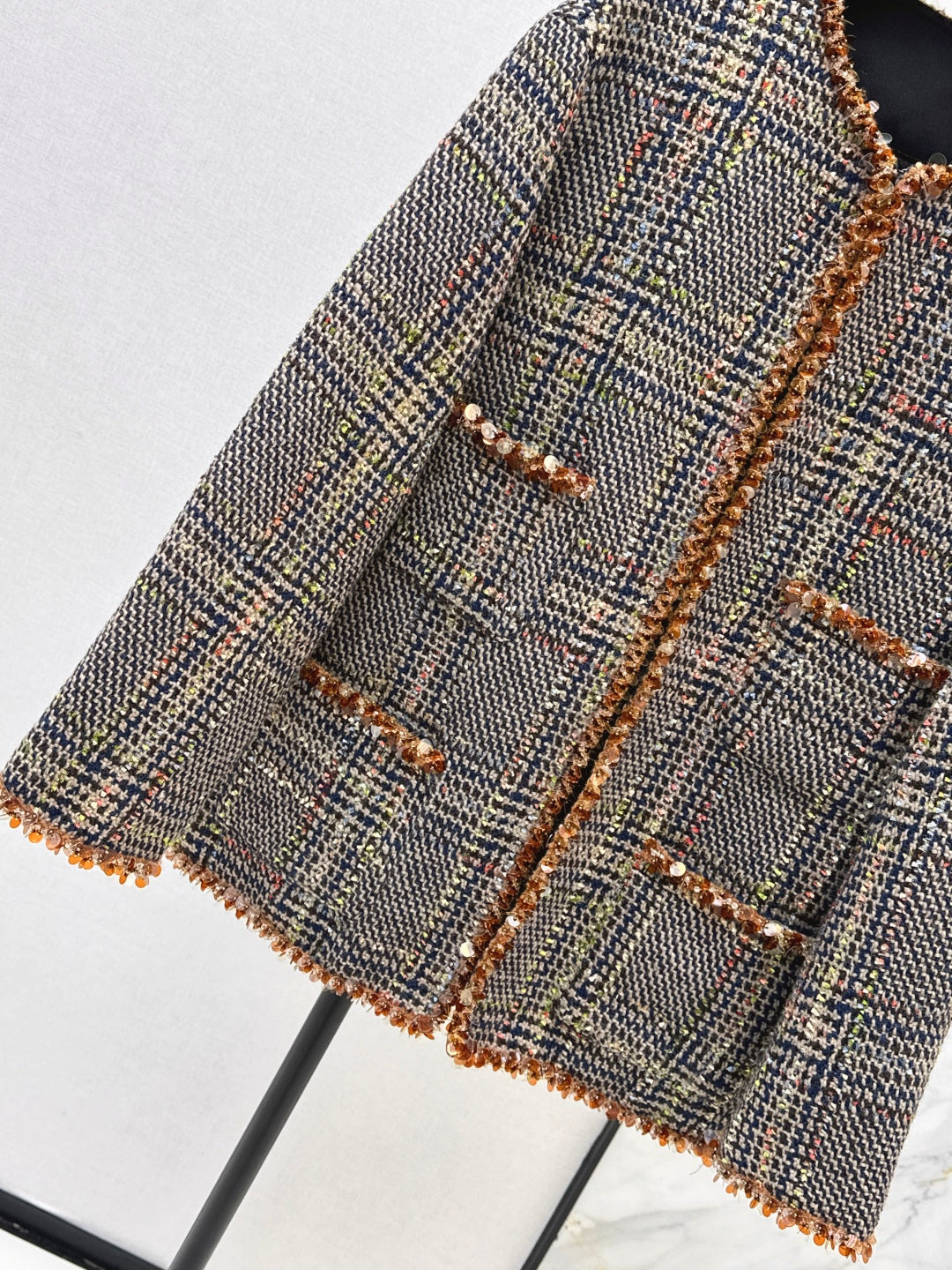 Chan NEW Houndstooth down coat