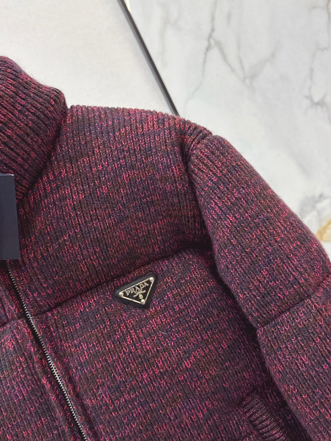 Pra NEW Knitted down jacket