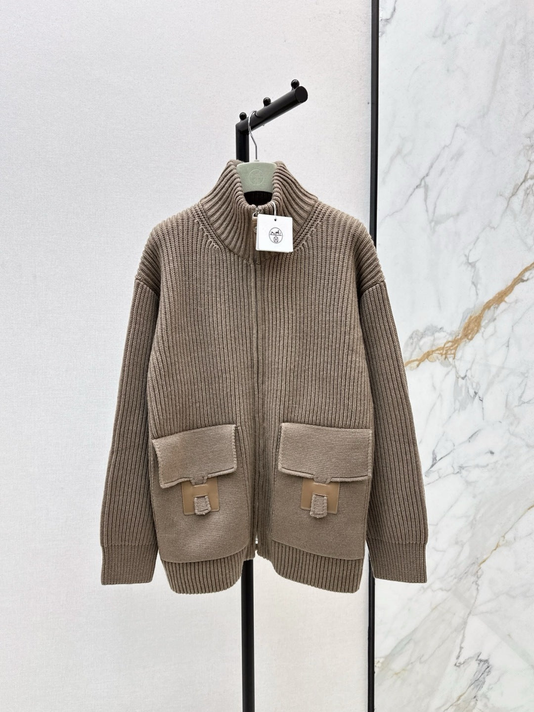 Herm NEW wool knitted jacket