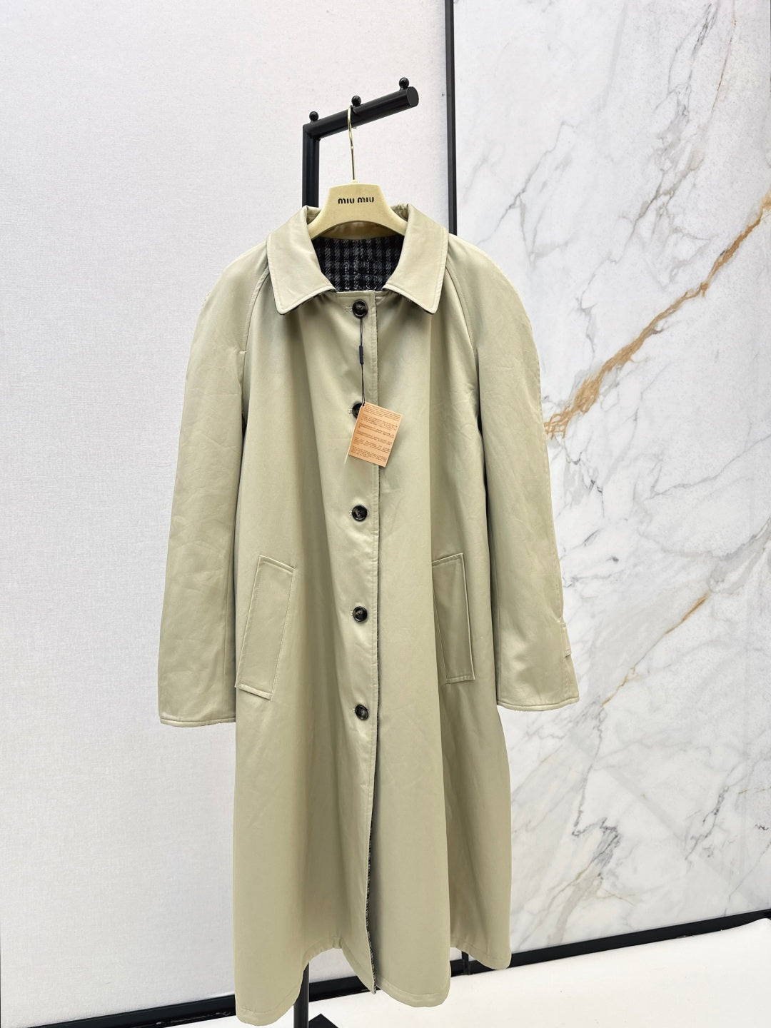 Miu NEW Reversible trench coat