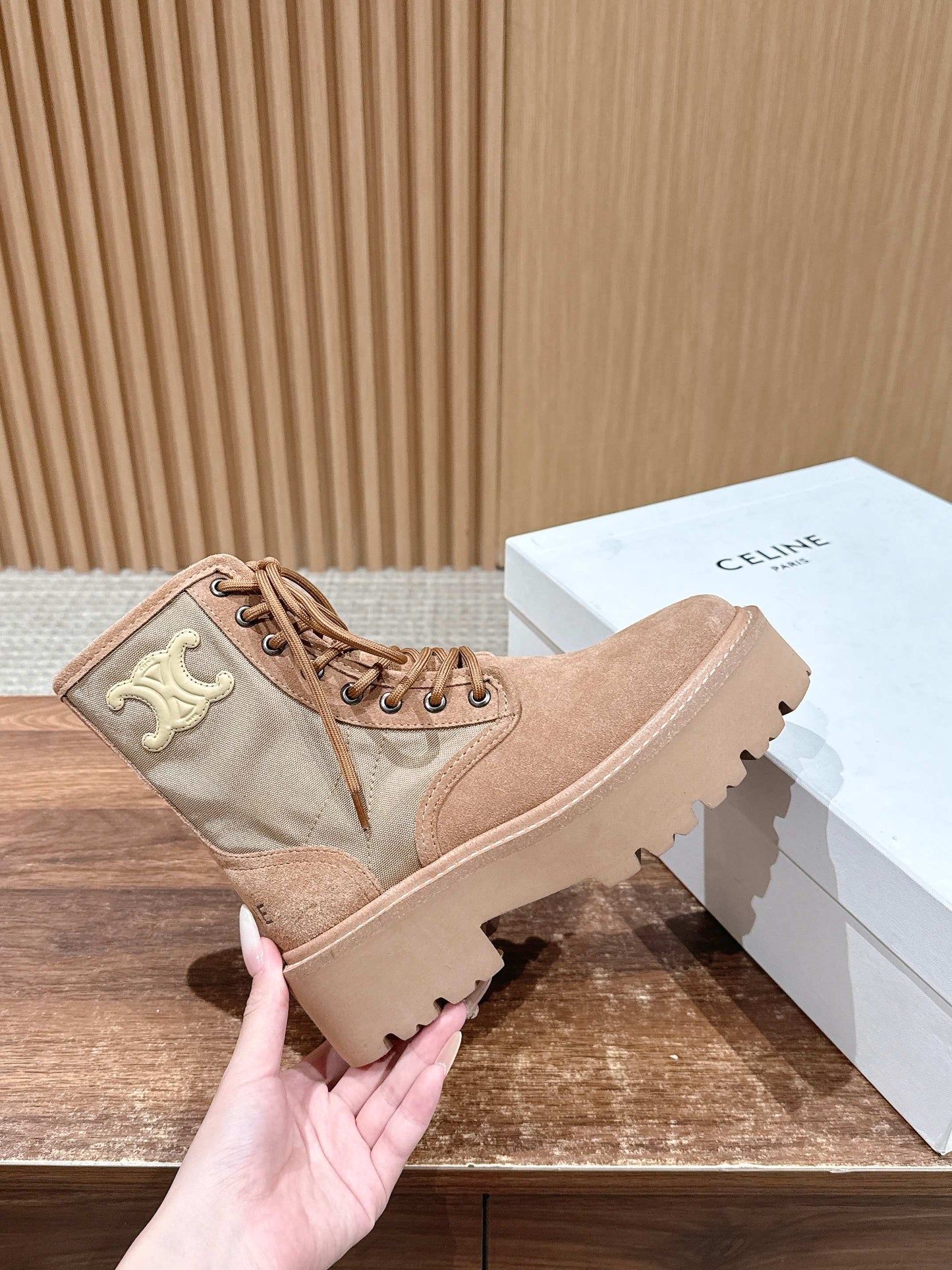 Celi 25fw combat boots