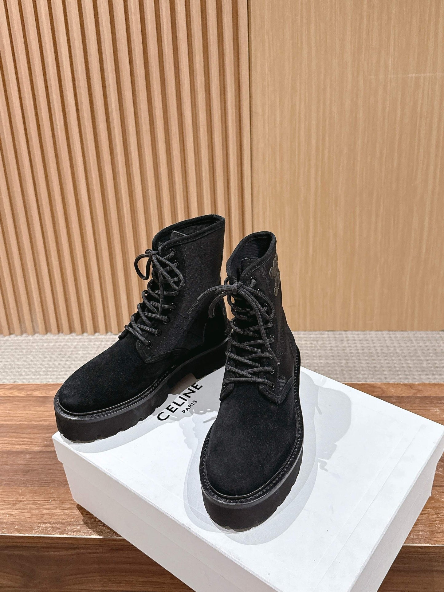 Celi 25fw combat boots