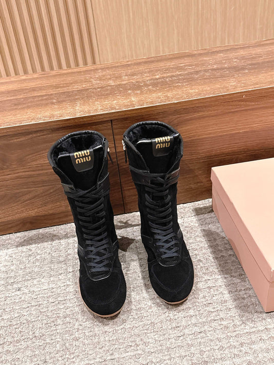 Miu 25fw half boots