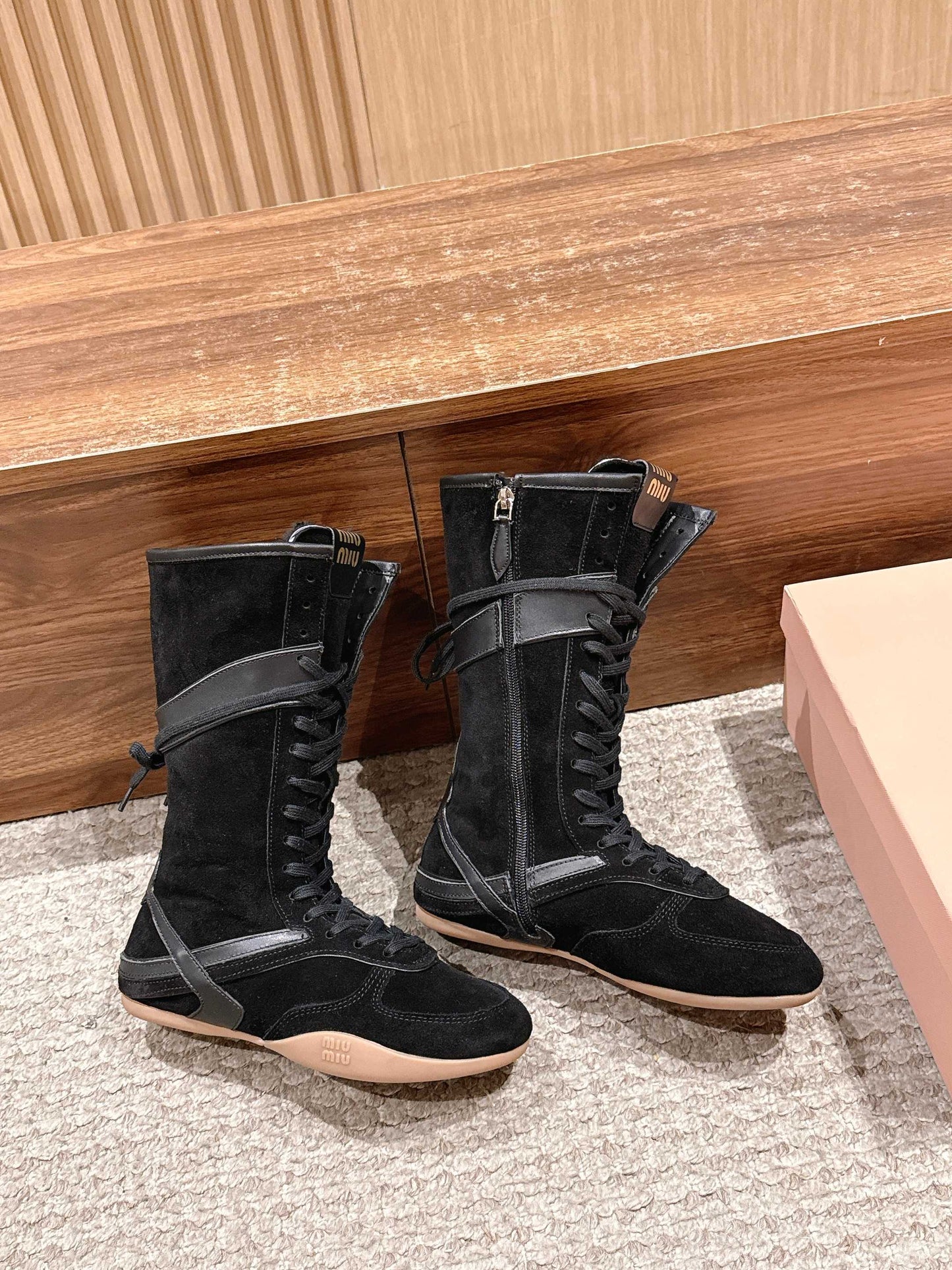 Miu 25fw half boots