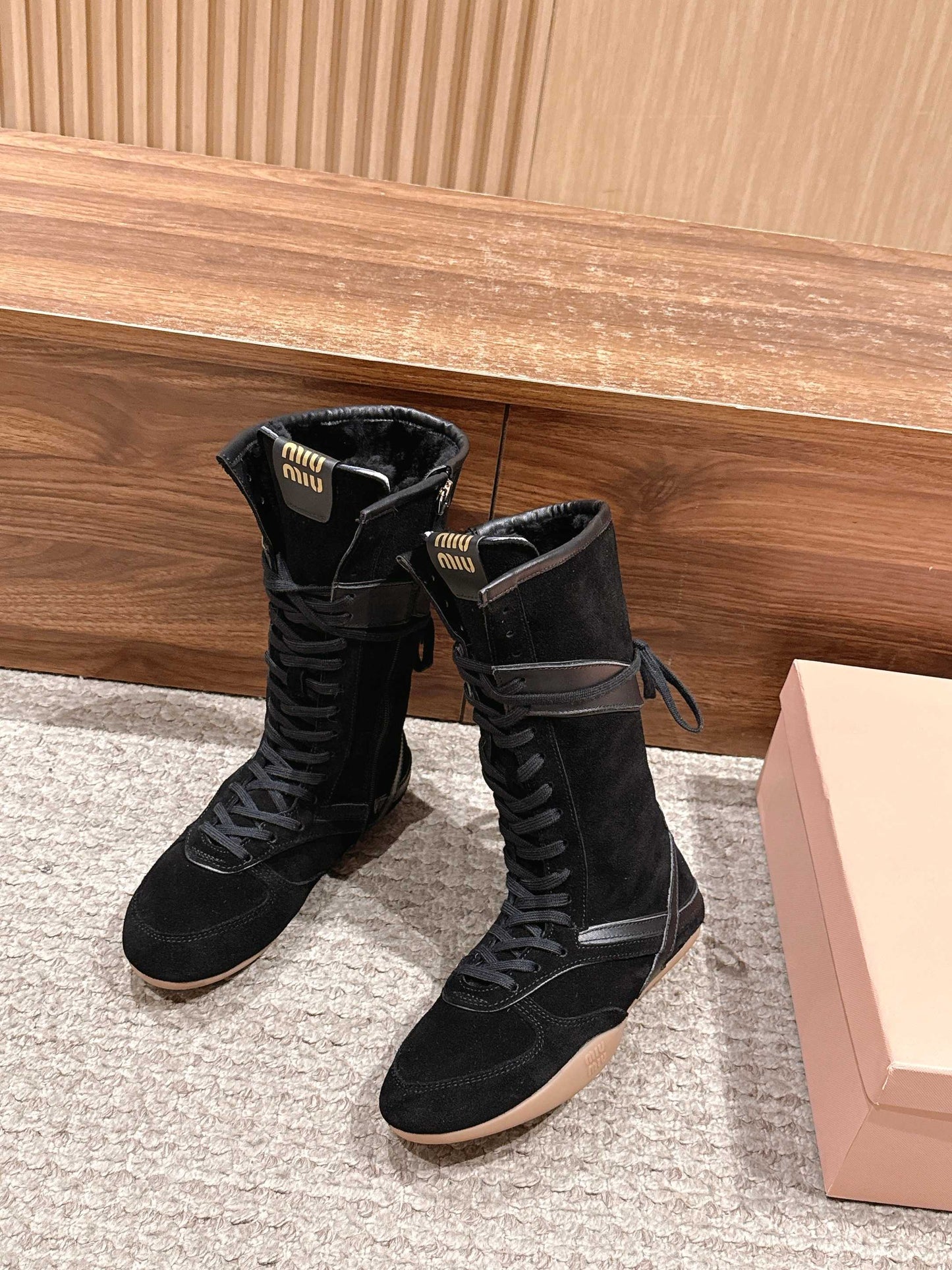 Miu 25fw half boots