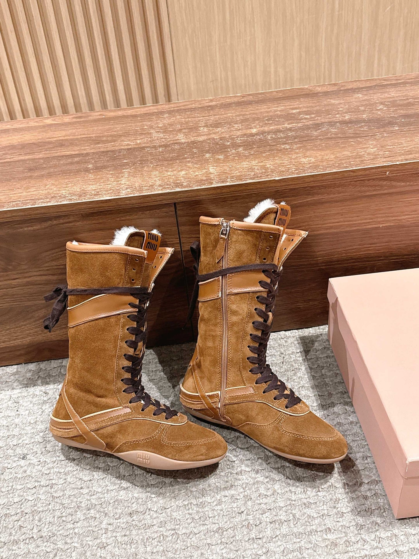 Miu 25fw half boots