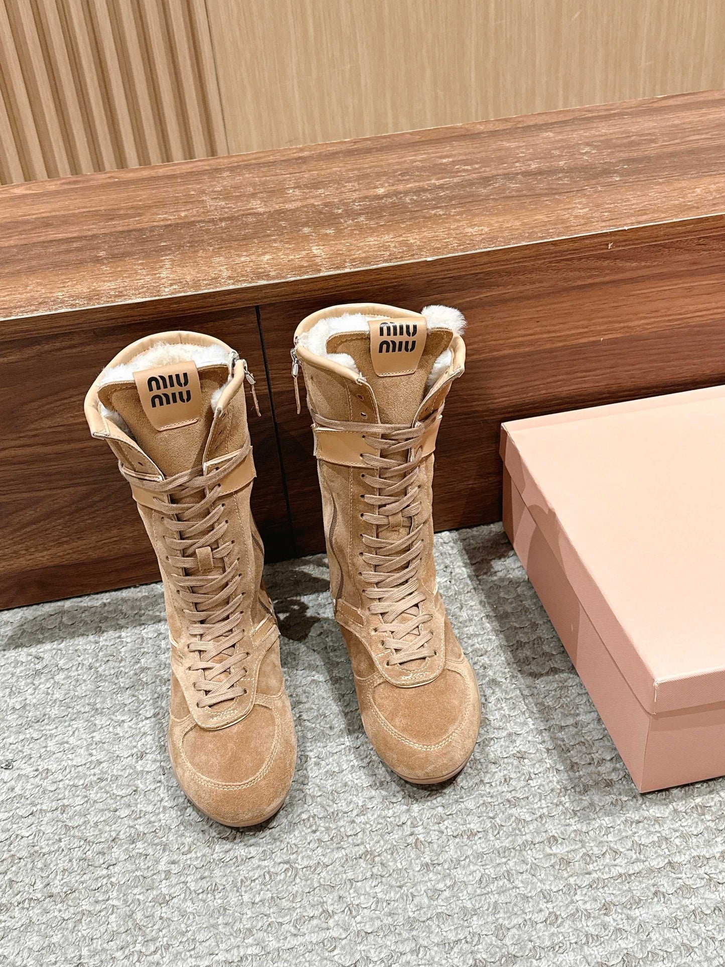 Miu 25fw half boots
