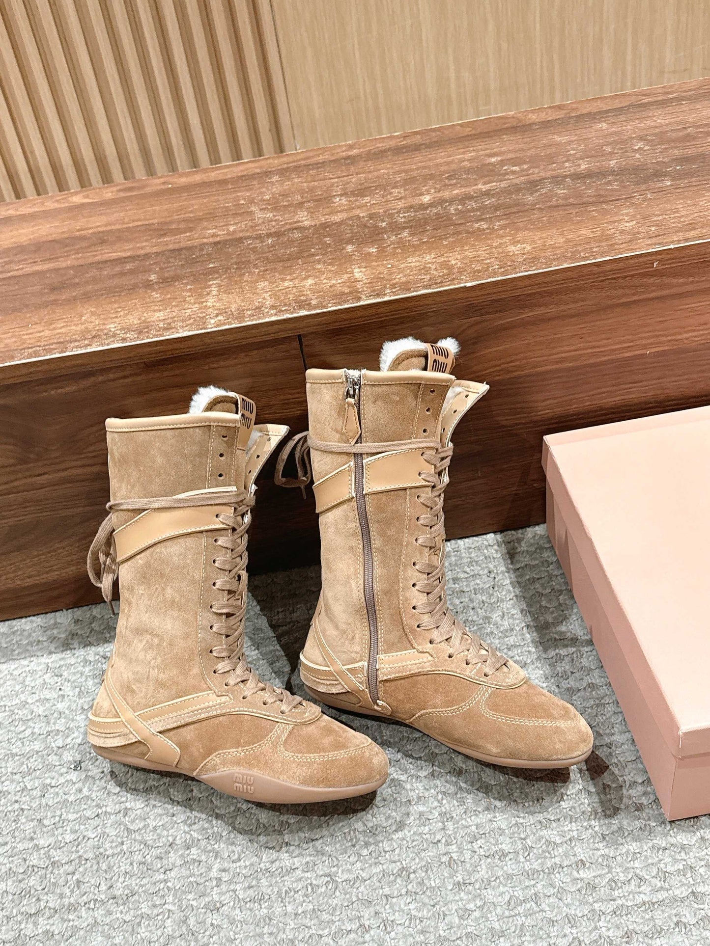 Miu 25fw half boots