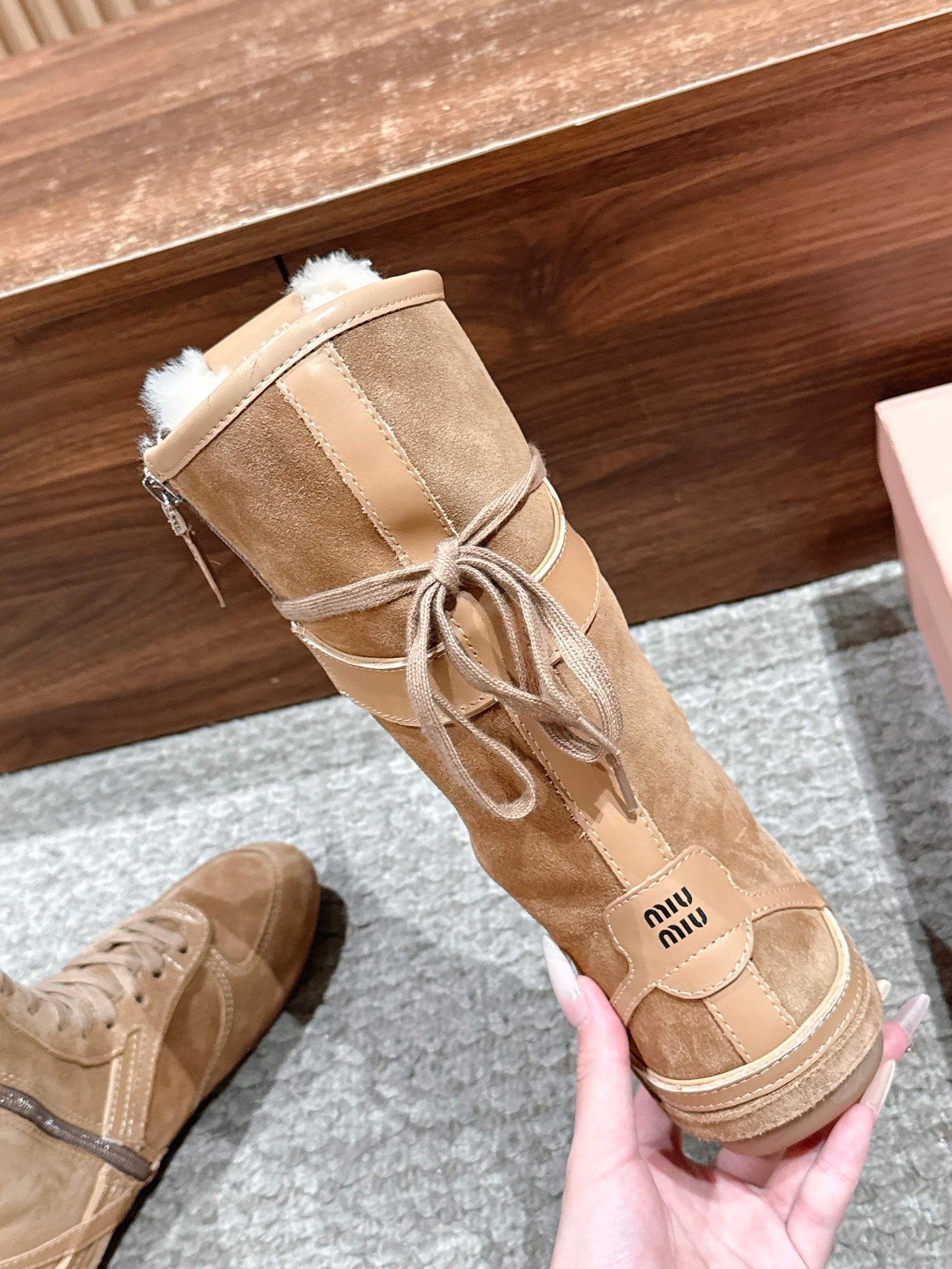 Miu 25fw half boots